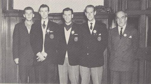 Gunnar Carlander, Rune Karlfeldt, Gustaf A. Bielke, Bengt Moller, Sune Malstrom